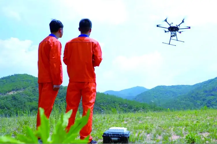 常山无人机倾斜摄影巡检拍摄